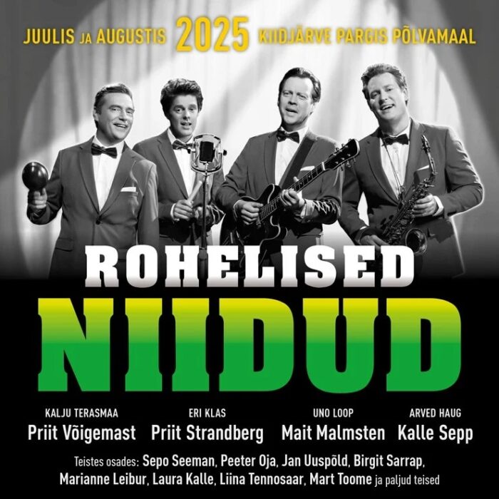 ETENDUS ROHELISED NIIDUD, algusega Hiiumaalt, Haapsalust ja Tallinnast